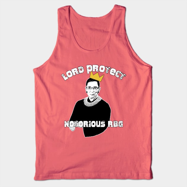 Notorious RBG Ruth Bader Ginsburg SCOTUS Tank Top by Scarebaby